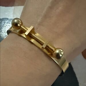 Gold Bangle stainless steel Bracelet